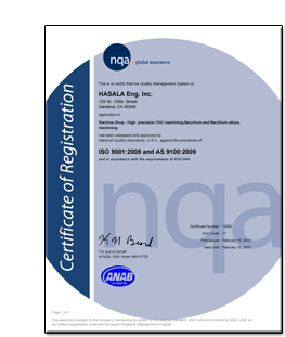 Hasala Engineering - Approvals
